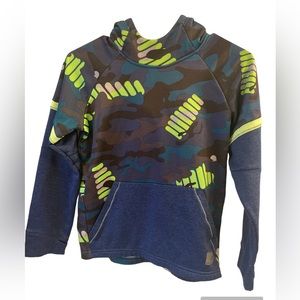 Russell Boys Multi Color Camo Hoodie